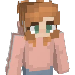 SweetBeanQueen Minecraft avatar bust