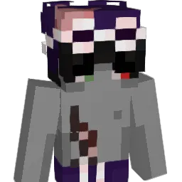 Swimcap Minecraft avatar bust
