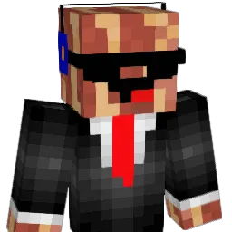 Swimguy Minecraft avatar bust