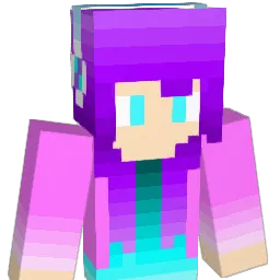 SwirlyRainbowPop Minecraft avatar bust