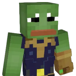Sybilistic Minecraft avatar bust