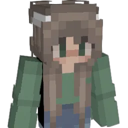 Sydneebl Minecraft avatar bust