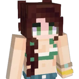 Synxia Minecraft avatar bust