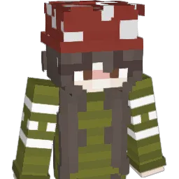 Syupie Minecraft avatar bust