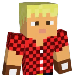 T180 Minecraft avatar bust