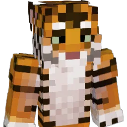 T1G3RQc Minecraft avatar bust