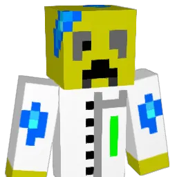 T1nTeD Minecraft avatar bust