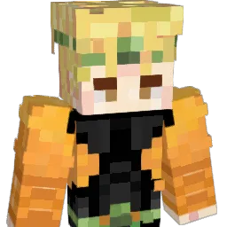 TA1219 Minecraft avatar bust