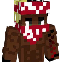 TBleedin Minecraft avatar bust