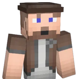 TC735 Minecraft avatar bust