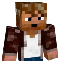 TGWBT Minecraft avatar bust