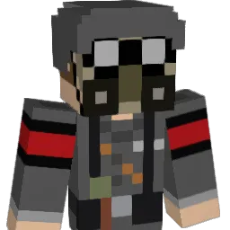 TGunna Minecraft avatar bust