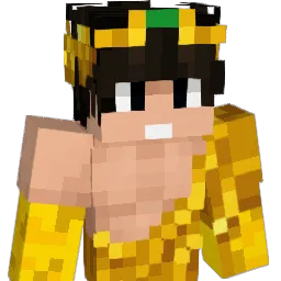 THE_goldenking Minecraft avatar bust