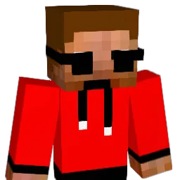 THICCWHITEBOI Minecraft avatar bust