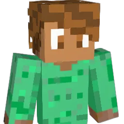 TP1905 Minecraft avatar bust