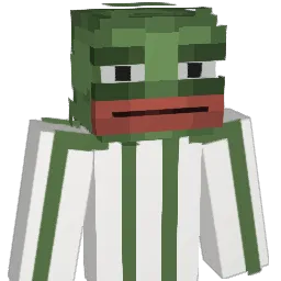 TRALESS Minecraft avatar bust