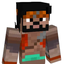 TUOZ Minecraft avatar bust