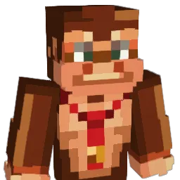 TURBOJACKED Minecraft avatar bust