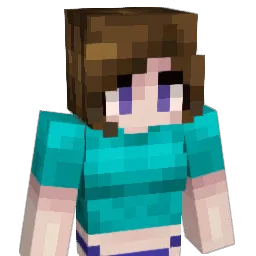 TZ1009 Minecraft avatar bust