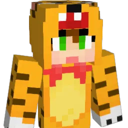 T_na Minecraft avatar bust