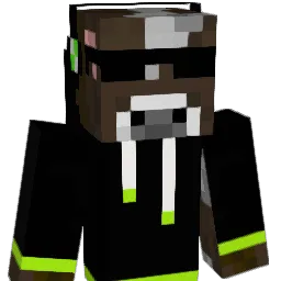 TacoCow Minecraft avatar bust