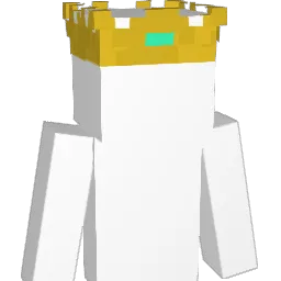 Tailed Minecraft avatar bust