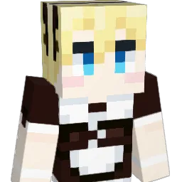 TakamuraTakako Minecraft avatar bust