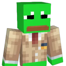 Talkingfrogs Minecraft avatar bust