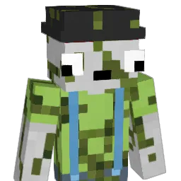 Tamkish Minecraft avatar bust
