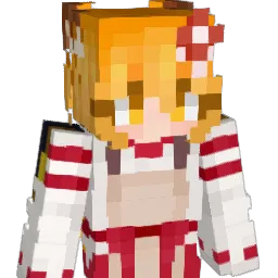 Tangewine Minecraft avatar bust