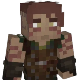 TauFirewarrior Minecraft avatar bust
