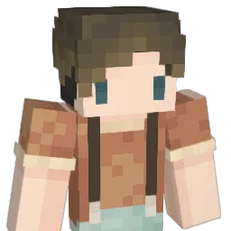 Tawao Minecraft avatar bust