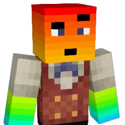 Taxu Minecraft avatar bust