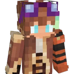 Tealbeing Minecraft avatar bust