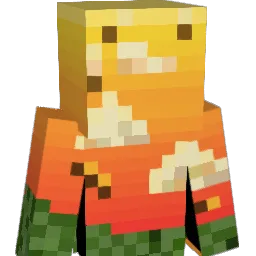 TechnoBlade247 Minecraft avatar bust