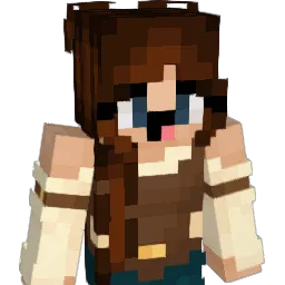 Teesily Minecraft avatar bust