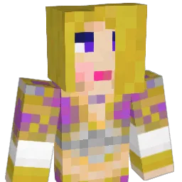 Tegana Minecraft avatar bust