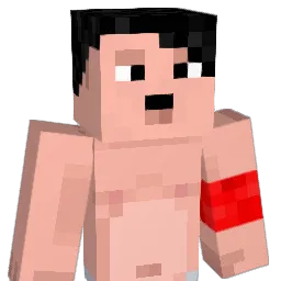 Tehn0 Minecraft avatar bust
