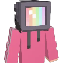 Televist Minecraft avatar bust