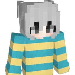 Temmielovania Minecraft avatar bust
