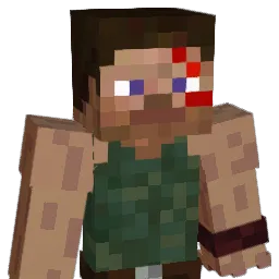 Tempt8 Minecraft avatar bust