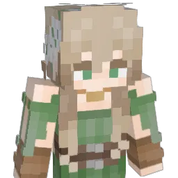 Teraannum Minecraft avatar bust