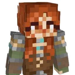 Terezin Minecraft avatar bust