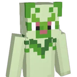 TerraMelon Minecraft avatar bust
