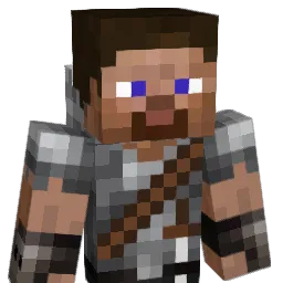 Terranos Minecraft avatar bust