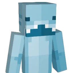 Terrashark Minecraft avatar bust