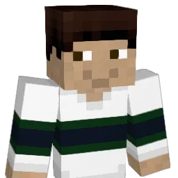 Terrazo Minecraft avatar bust