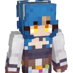 TeruVision Minecraft avatar bust