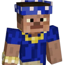 Testium Minecraft avatar bust
