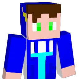 Tetrinho Minecraft avatar bust